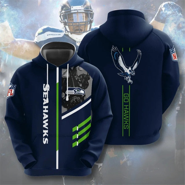 Seattle Seahawks Casual Hoodie