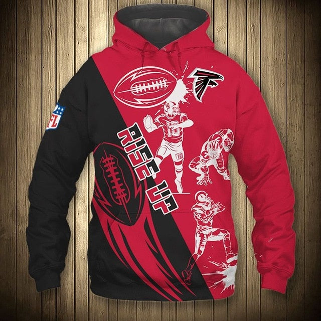 Atlanta Falcons Casual 3D Hoodie