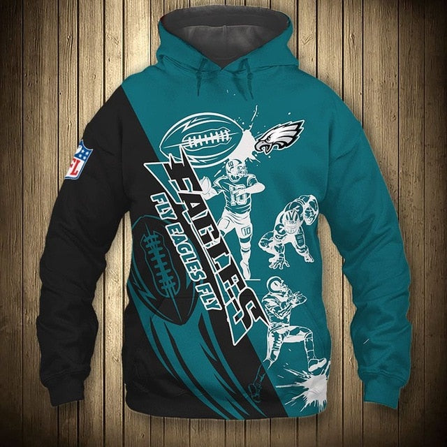 Philadelphia Eagles Casual 3D Hoodie