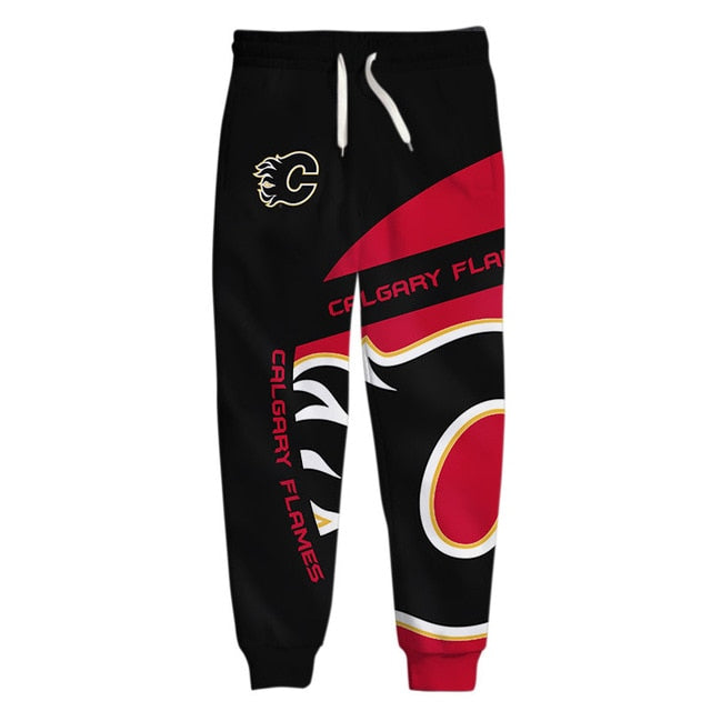 Calgary Flames 3D Sweatpants