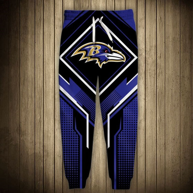 Baltimore Ravens Square Lattice Sweatpants