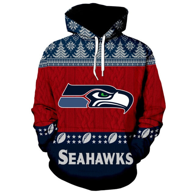 Seattle Seahawks Christmas Hoodie