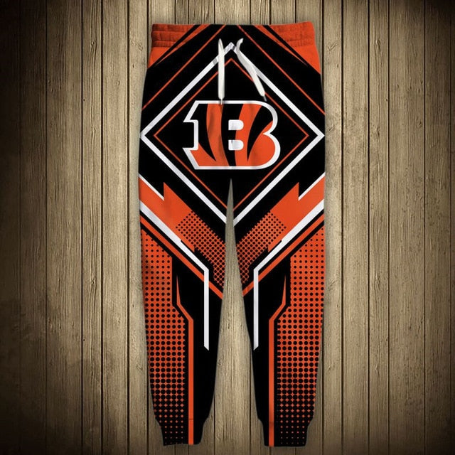 Cincinnati Bengals Square Lattice Sweatpants