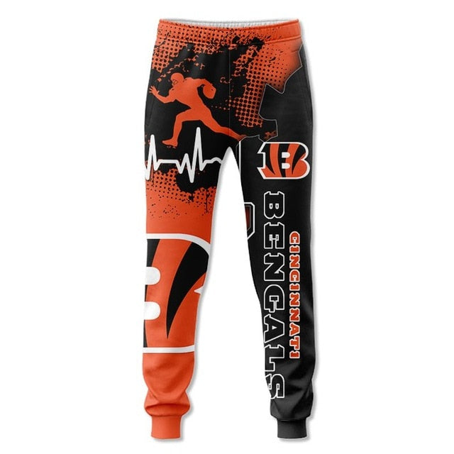 Cincinnati Bengals Beating Curve 3D Sweatpants