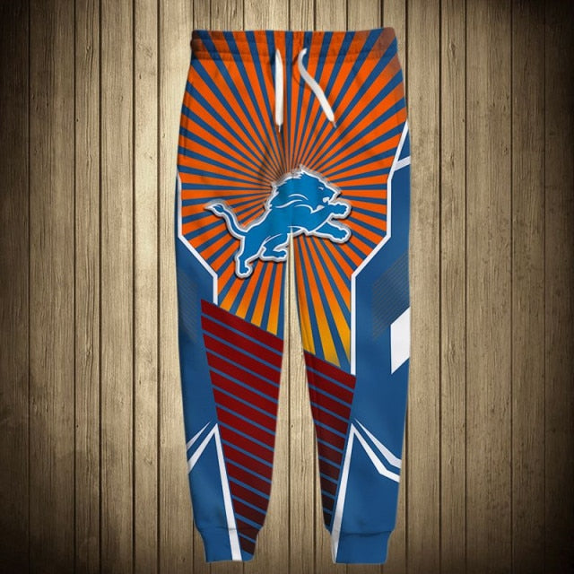 Detroit Lions Sunlight 3D Sweatpants