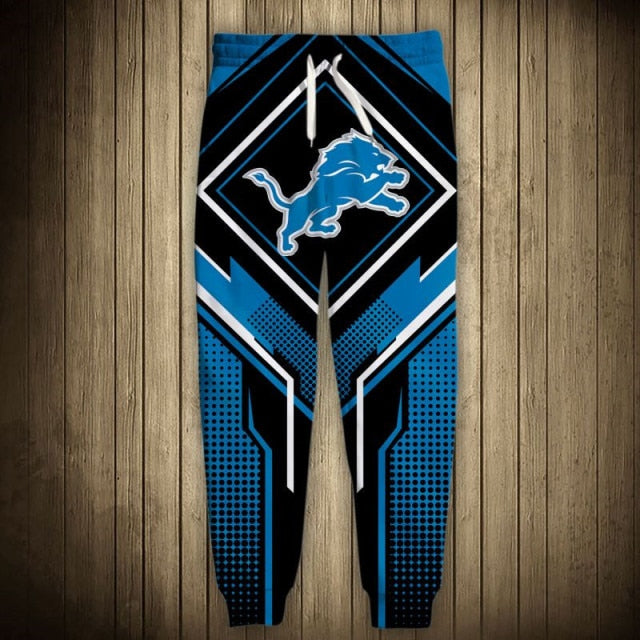 Detroit Lions Square Lattice Sweatpants