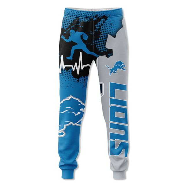 Detroit Lions Beating Curve Sweatpants