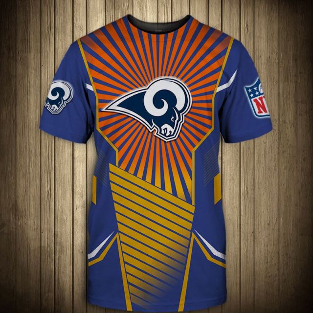 Los Angeles Rams Sunlight 3D T-Shirt