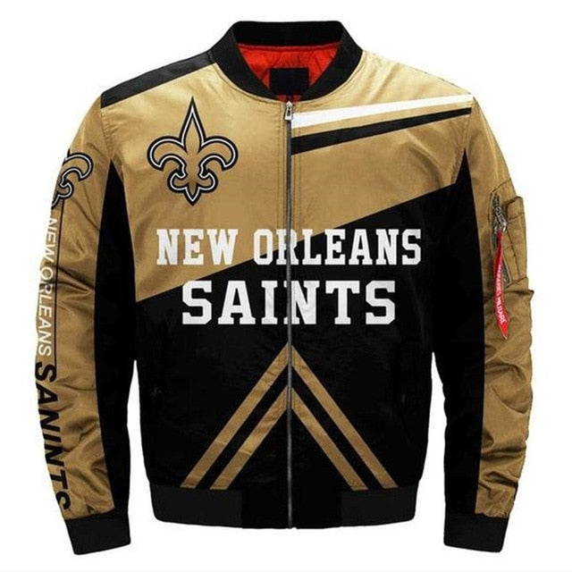 New Orleans Saints Casual Thick Jacket