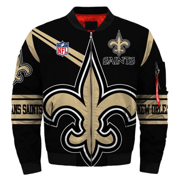 New Orleans Saints Casual Thick Jacket