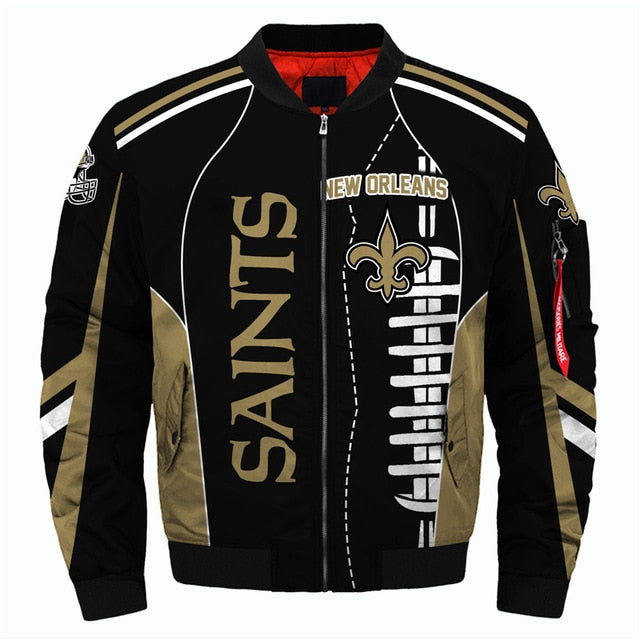 New Orleans Saints Casual Thick Jacket