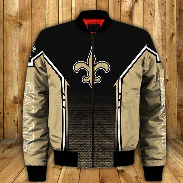 New Orleans Saints Casual Thick Jacket