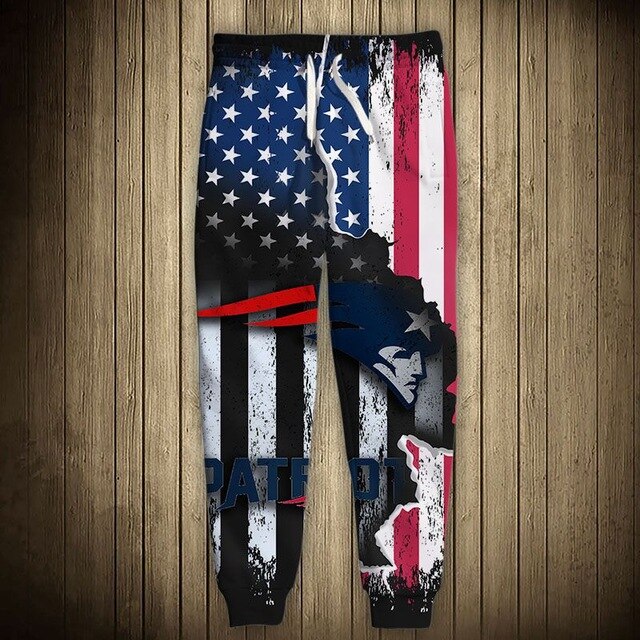 New England Patriots American Flag Sweatpants