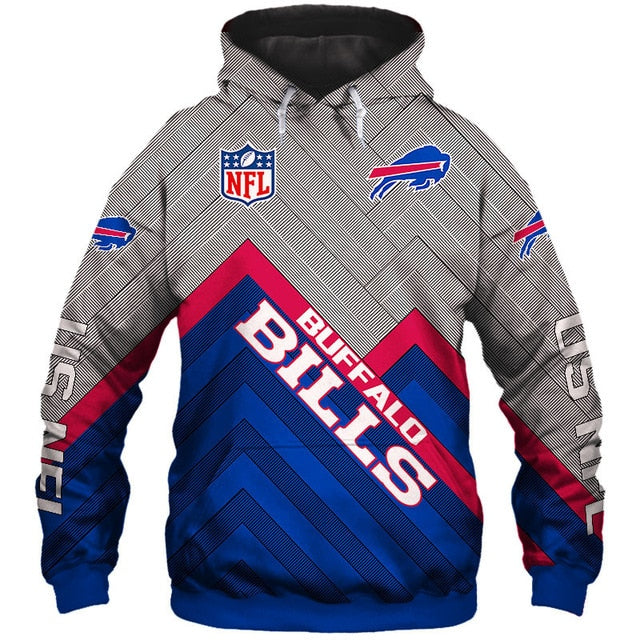 Buffalo Bills 3D Hoodie