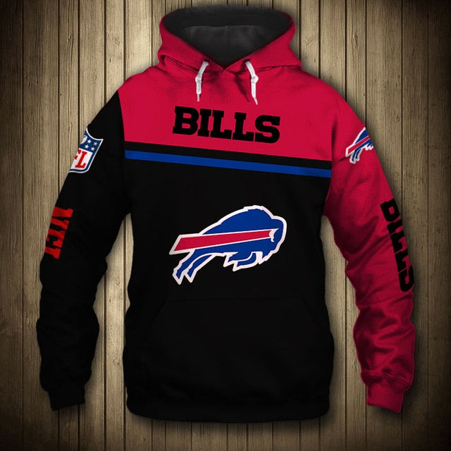 Buffalo Bills 3D Hoodie