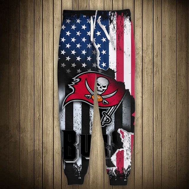 Tampa Bay Buccaneers American Flag Sweatpants