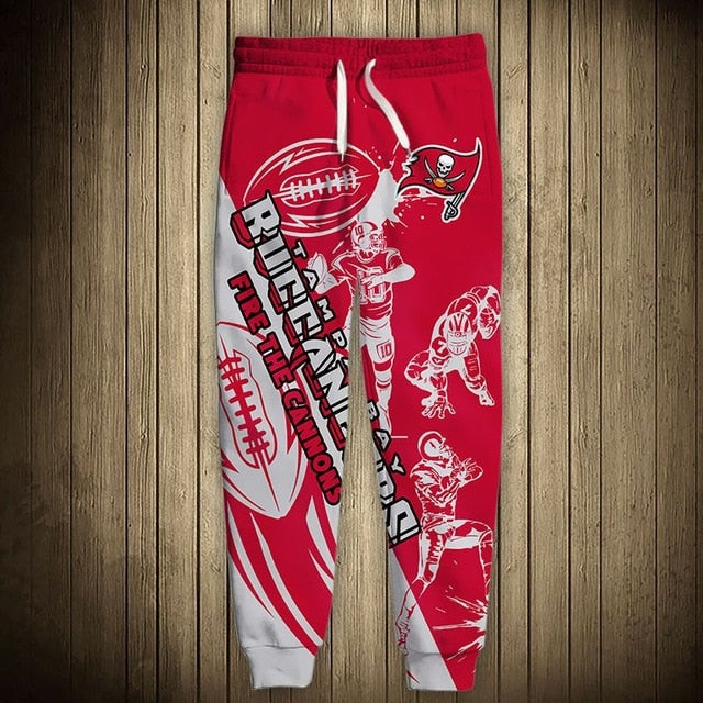 Tampa Bay Buccaneers Casual 3D Sweatpants