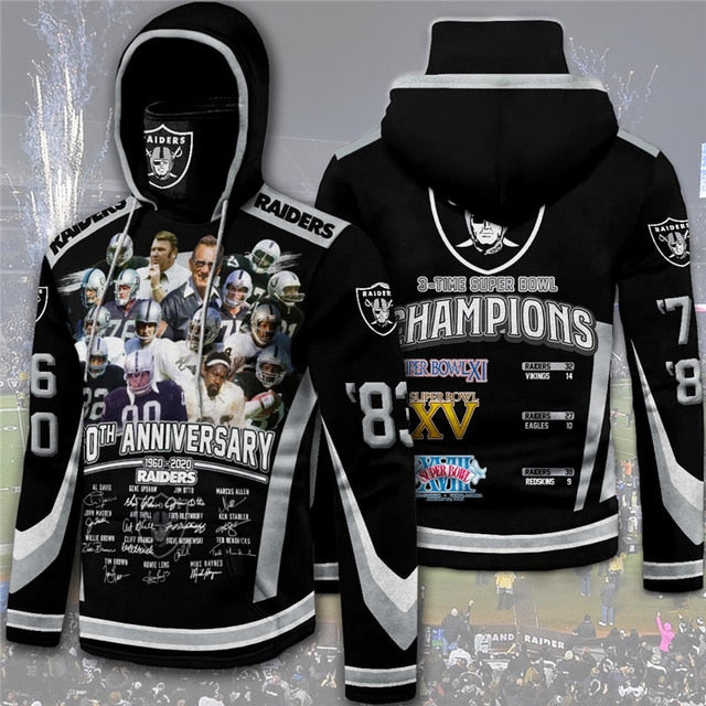 Las Vegas Raiders Super Bowl Champion Hoodie