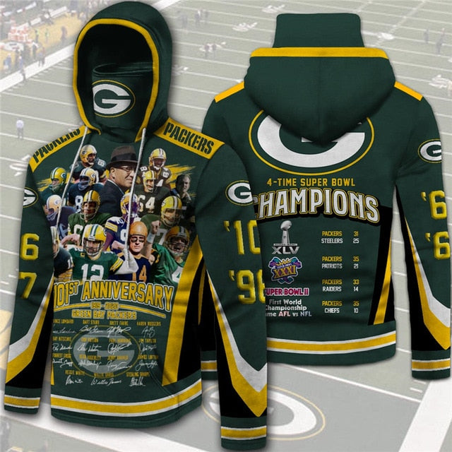 Green Bay Packers Super Bowl Champion Hoodie