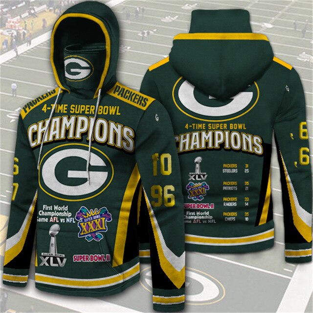 Green Bay Packers Super Bowl Champion Hoodie