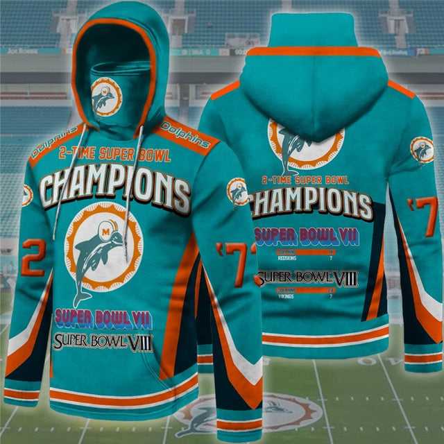 Miami Dolphins Super Bowl Champion Hoodie