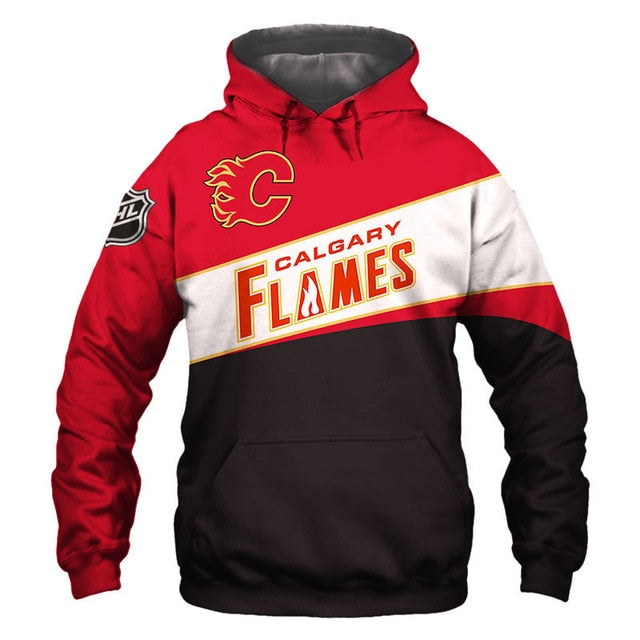 Calgary Flames Casual Hoodie