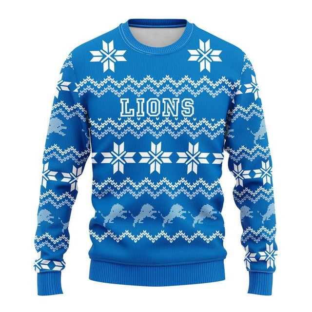 Detroit Lions Christmas Sweatshirt