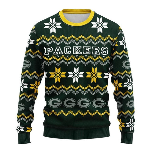 Green Bay Packers Christmas Sweatshirt