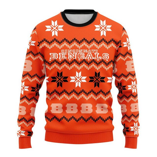 Cincinnati Bengals Christmas Sweatshirt