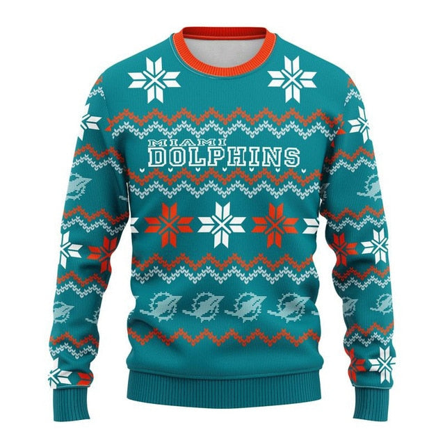 Miami Dolphins Christmas Sweatshirt