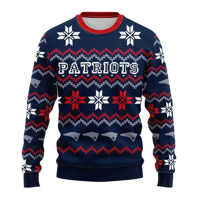 New England Patriots Christmas Sweatshirt