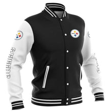 Load image into Gallery viewer, Pittsburgh Steelers Letterman Jacket