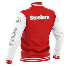 Load image into Gallery viewer, Pittsburgh Steelers Letterman Jacket