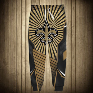 New Orleans Saints Sunlight 3D Sweatpants