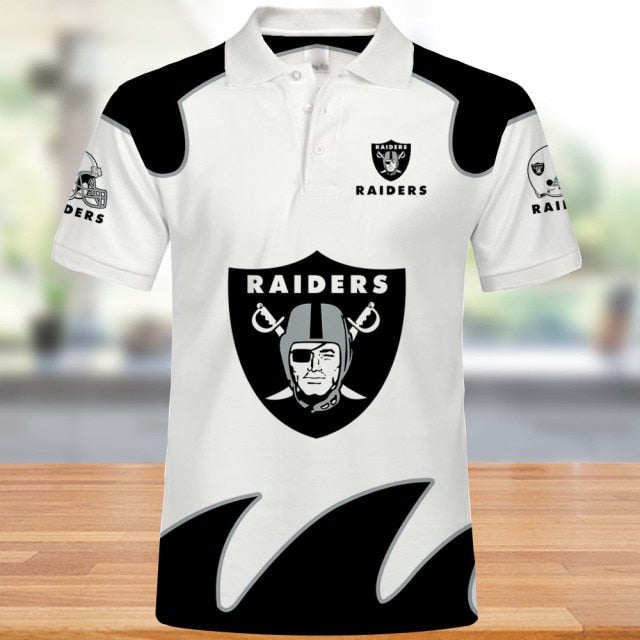 Las Vegas Raiders Casual Polo Shirt