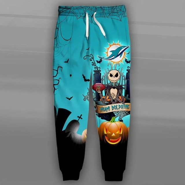 Miami Dolphins Halloween Sweatpants