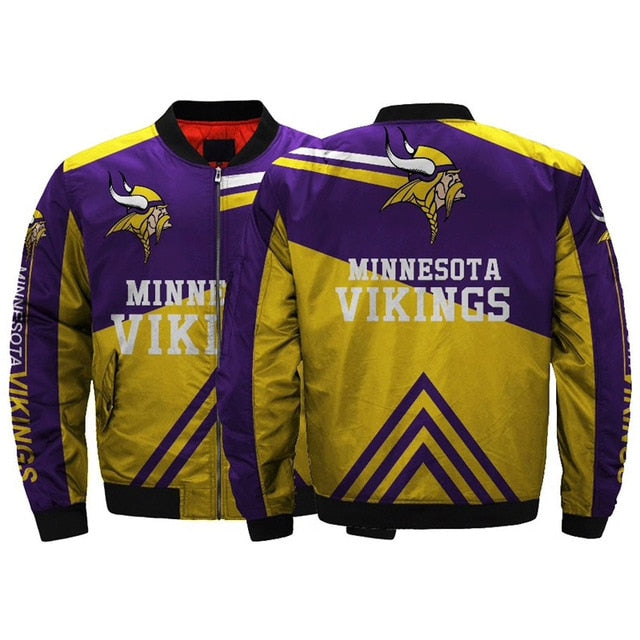 Minnesota Vikings Casual Thick Jacket