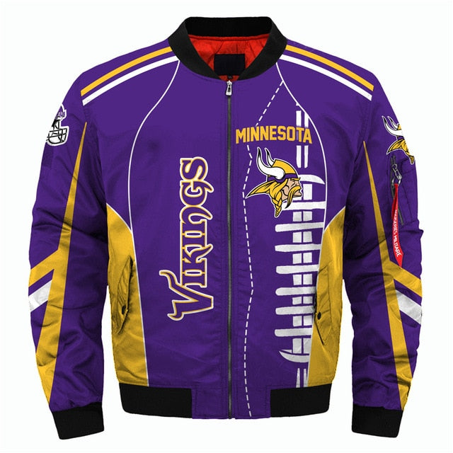 Minnesota Vikings Casual Thick Jacket