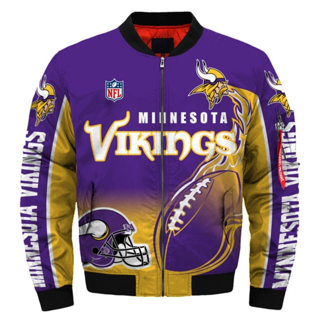 Minnesota Vikings Casual Thick Jacket