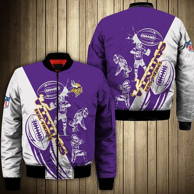 Minnesota Vikings Casual Thick Jacket