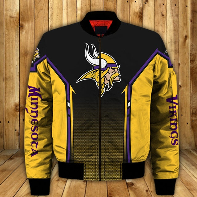 Minnesota Vikings Casual Thick Jacket