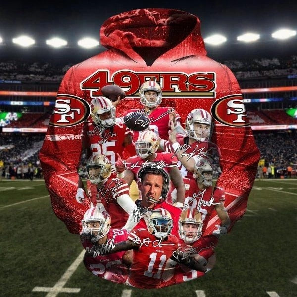 San Francisco 49ers Casual Hoodie