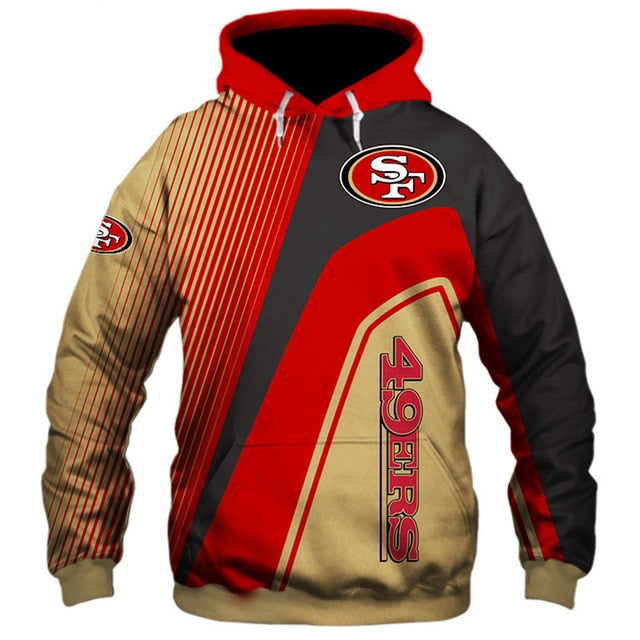 San Francisco 49ers Casual Hoodie