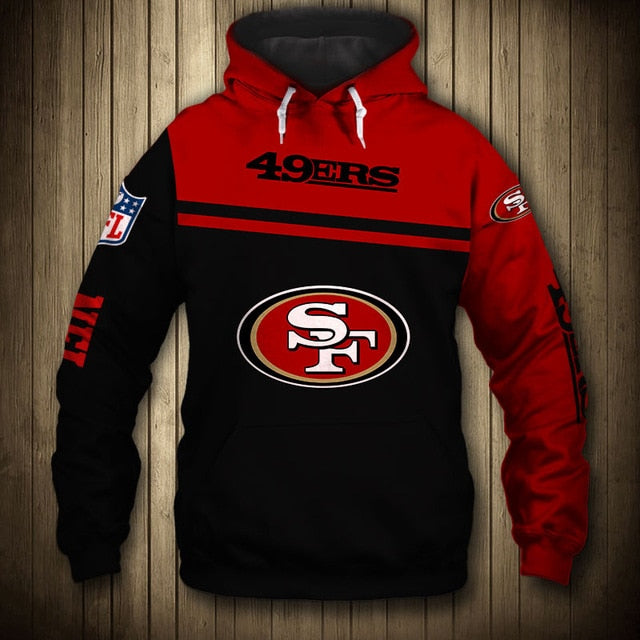 San Francisco 49ers 3D Hoodie