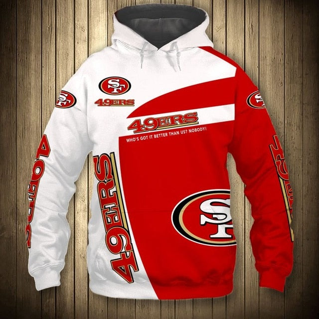 San Francisco 49ers Casual Hoodie