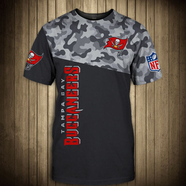 Tampa Bay Buccaneers Camouflage T-Shirt