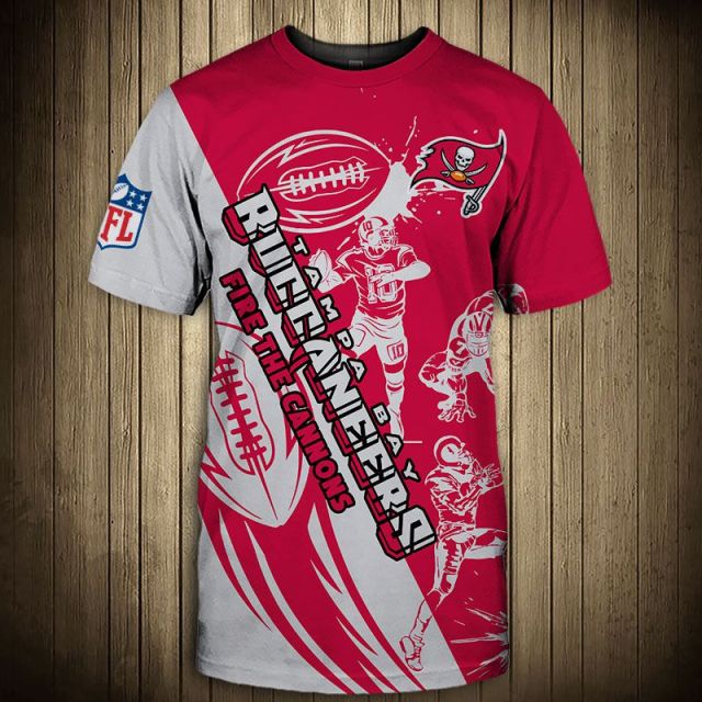 Tampa Bay Buccaneers Casual 3D T-Shirt