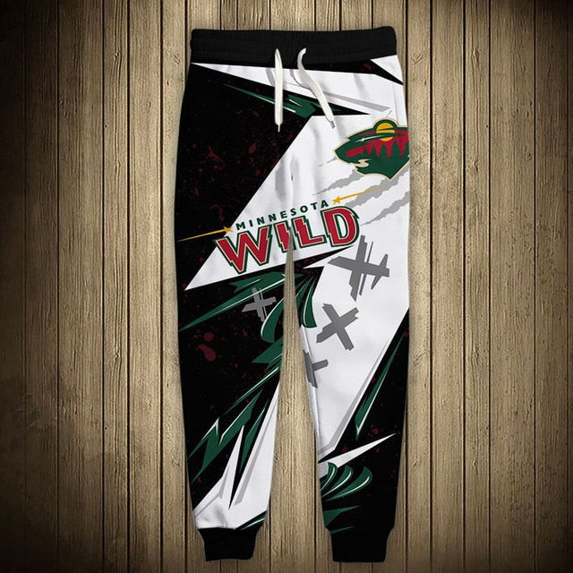 Minnesota Wild Graffiti Sweatpants