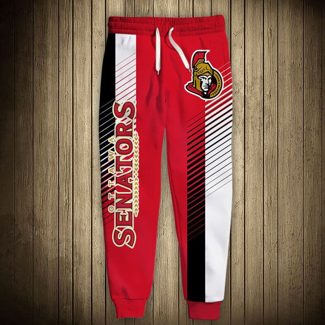 Ottawa Senators Stripes Sweatpants
