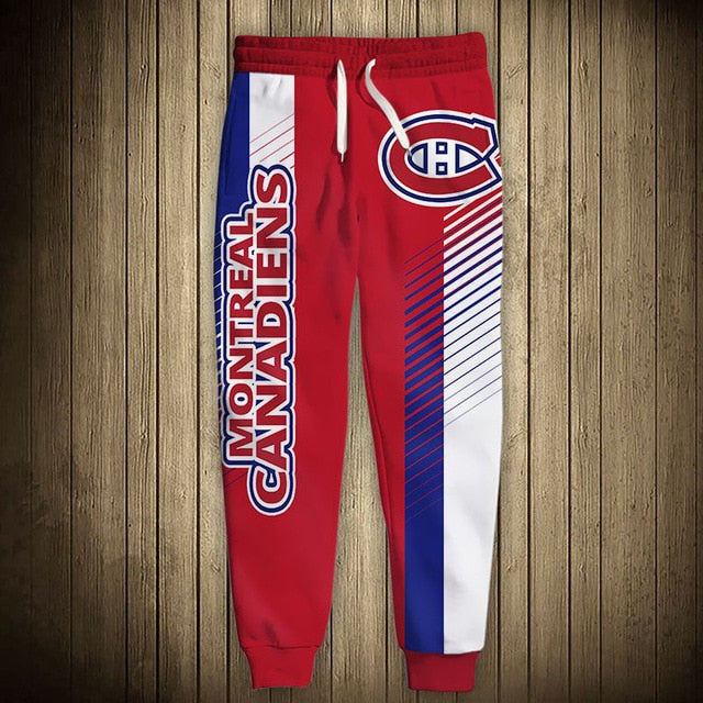 Montreal Canadiens Stripes Sweatpants